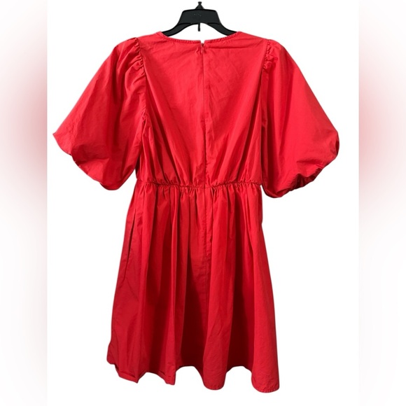 Madewell Red Dress Size 00 - Picture 2 of 3